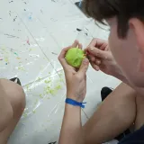 Aulas práticas da disciplina de Artes