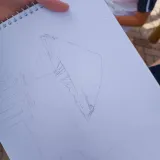Aulas práticas da disciplina de Artes
