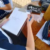 Aulas práticas da disciplina de Artes