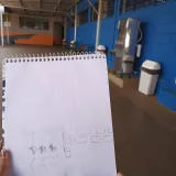 Aulas práticas da disciplina de Artes