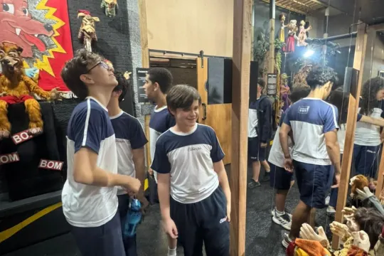 8º Ano Visita o Museu do Boneco em Atividade do Projeto “Arte, Cultura e Cidadania”