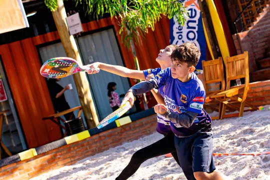 Torneio de Beach Tennis no Interclasse