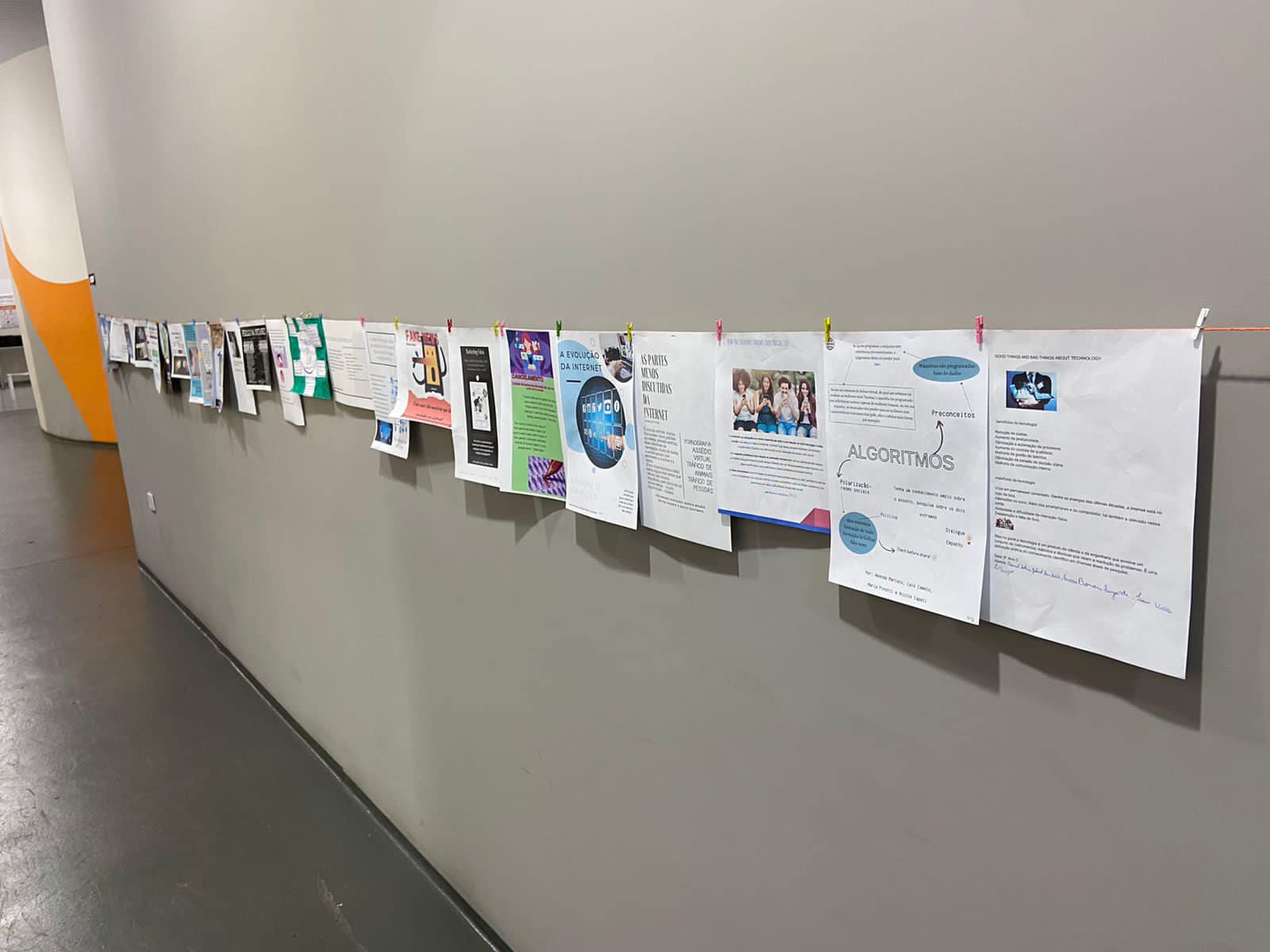 EXPOSIÇÃO DOS TRABALHOS