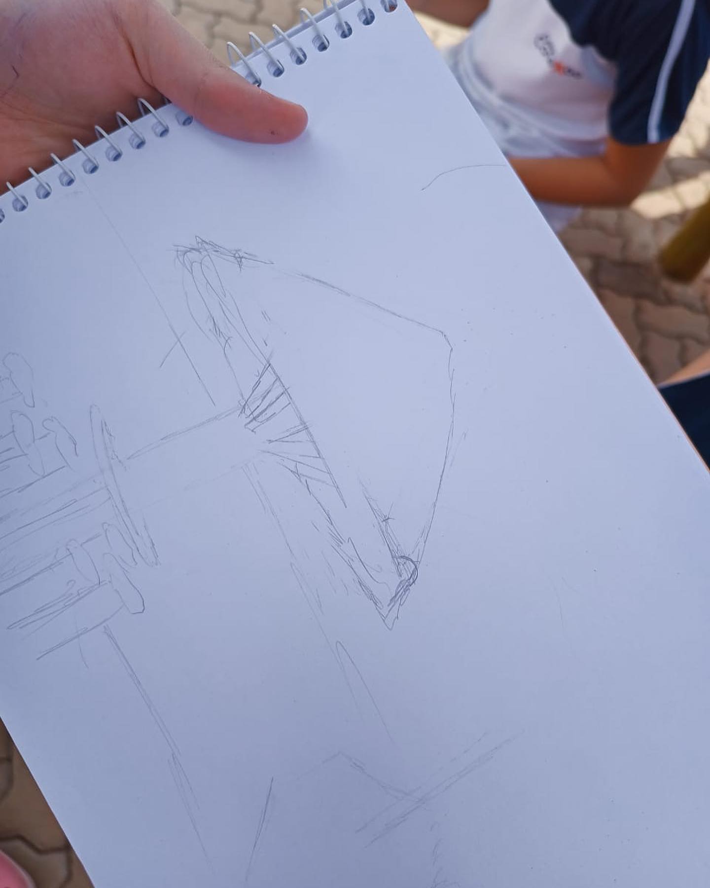 Aulas práticas da disciplina de Artes