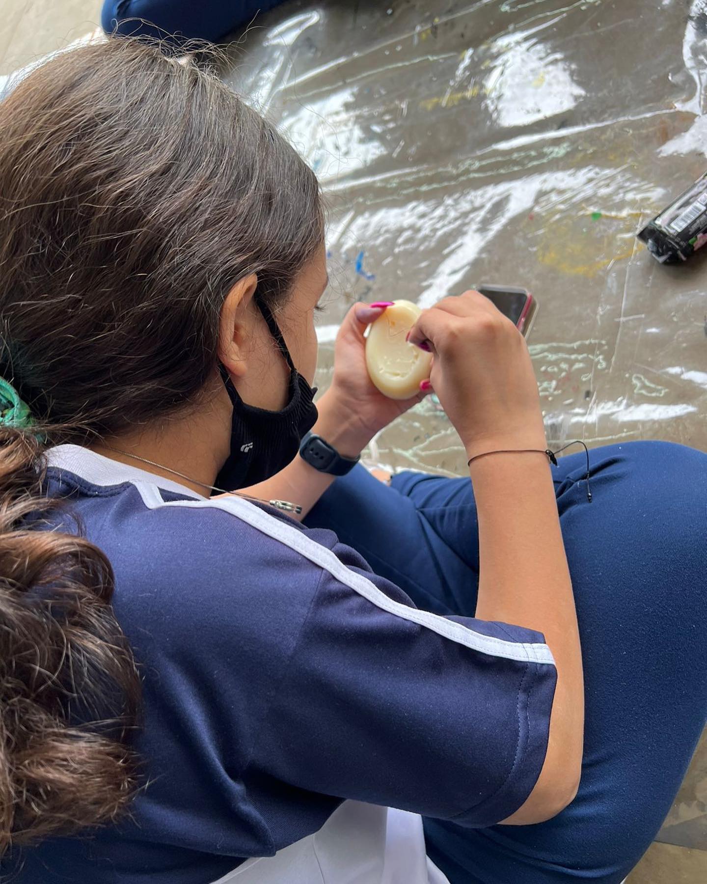 Aulas práticas da disciplina de Artes
