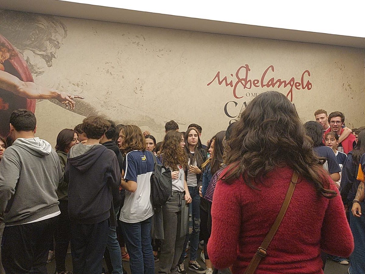 Excursão Cultura - Museu da Língua Portuguesa, Pinacoteca e exposição de Michelangelo