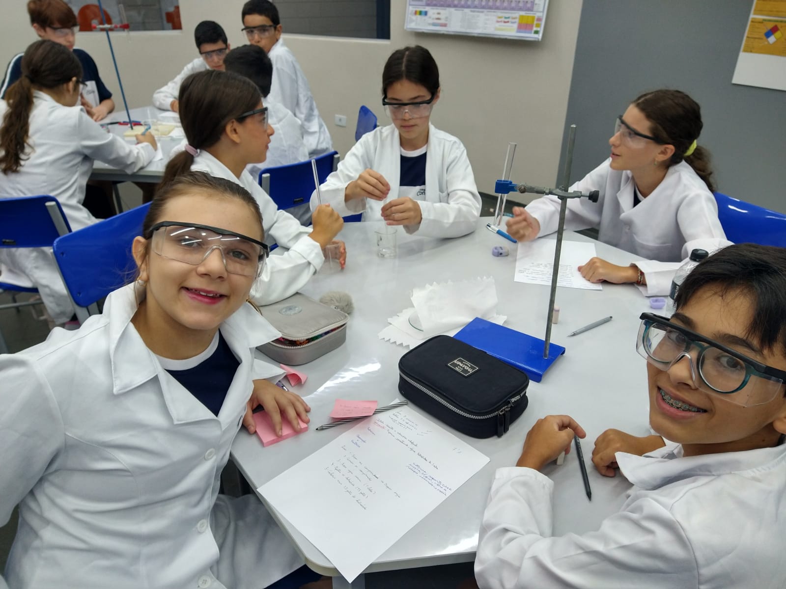 Laboratório - Biologia, Física e Química