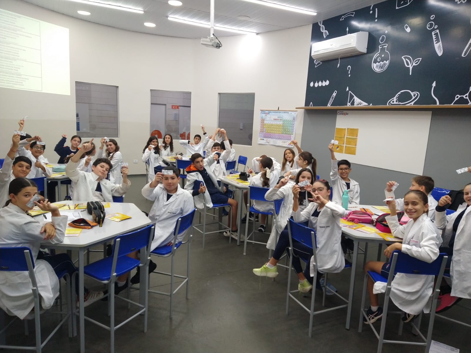 Laboratório - Biologia, Física e Química