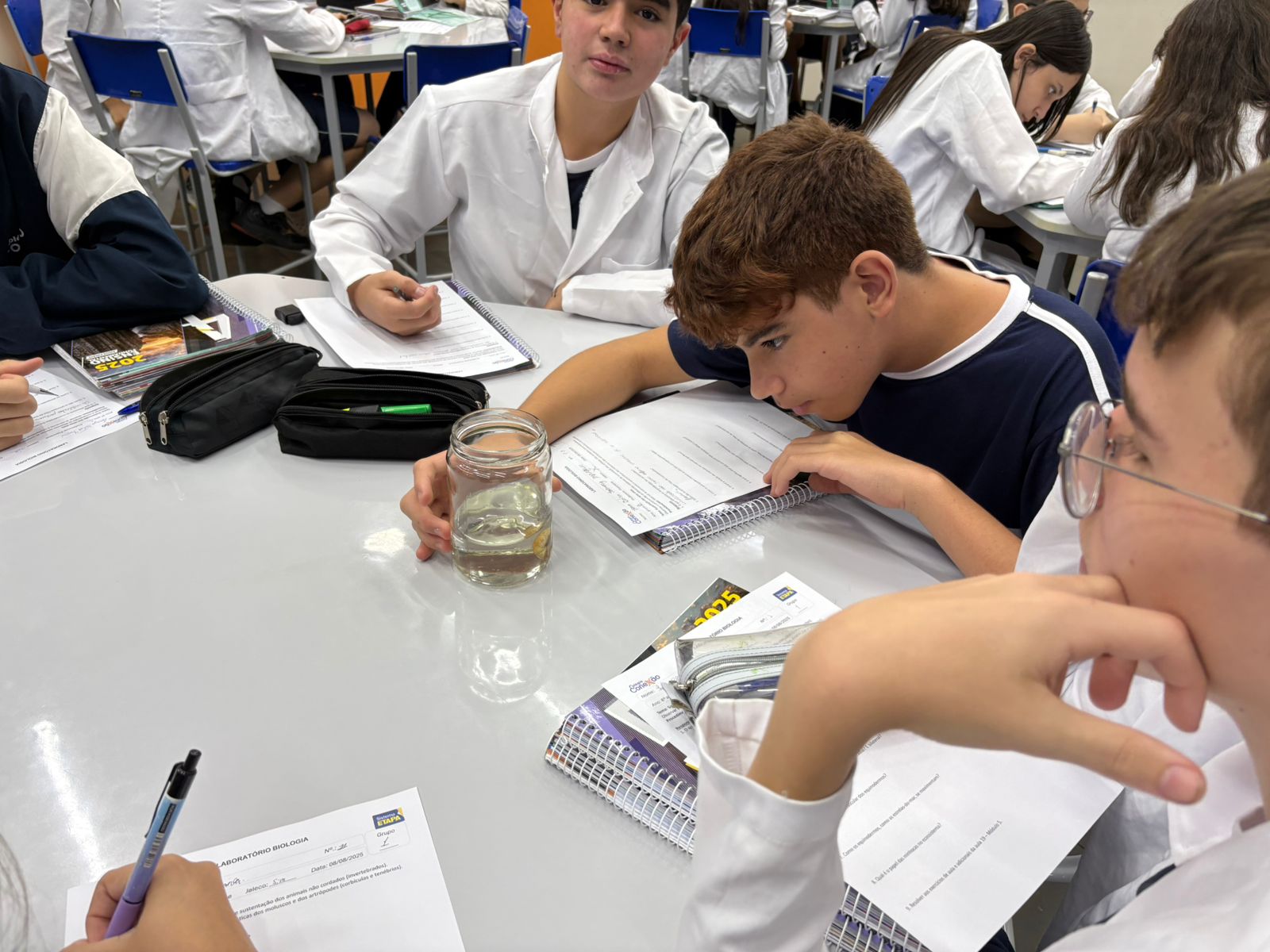 Laboratório - Biologia, Física e Química