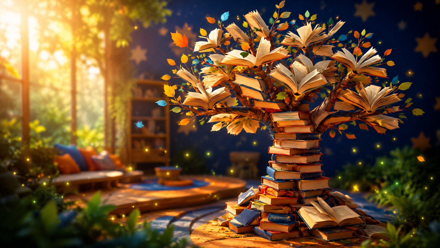 ÁRVORE DE LIVROS