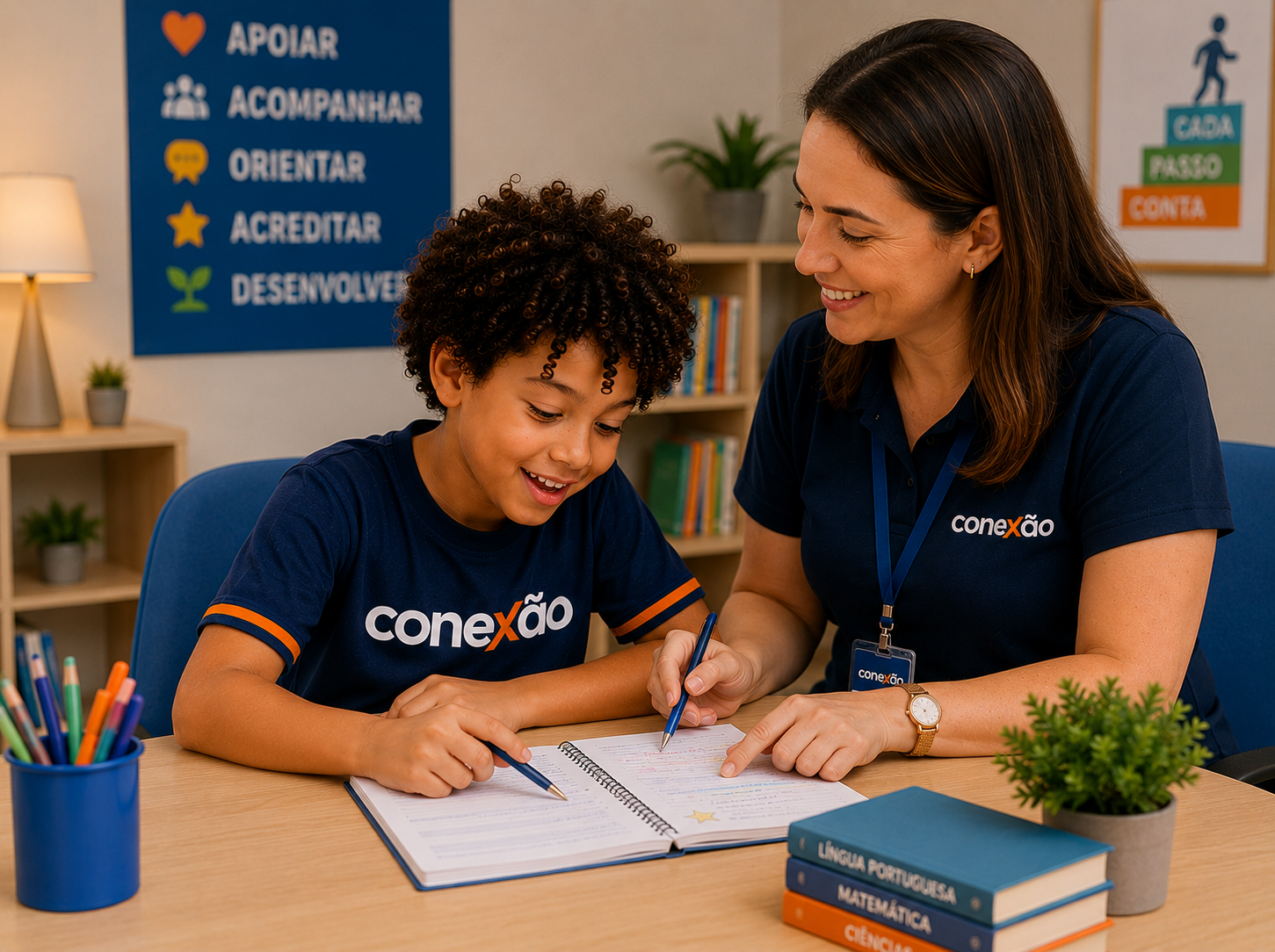 ACOMPANHAMENTO E APOIO AO DESENVOLVIMENTO DO ALUNO
